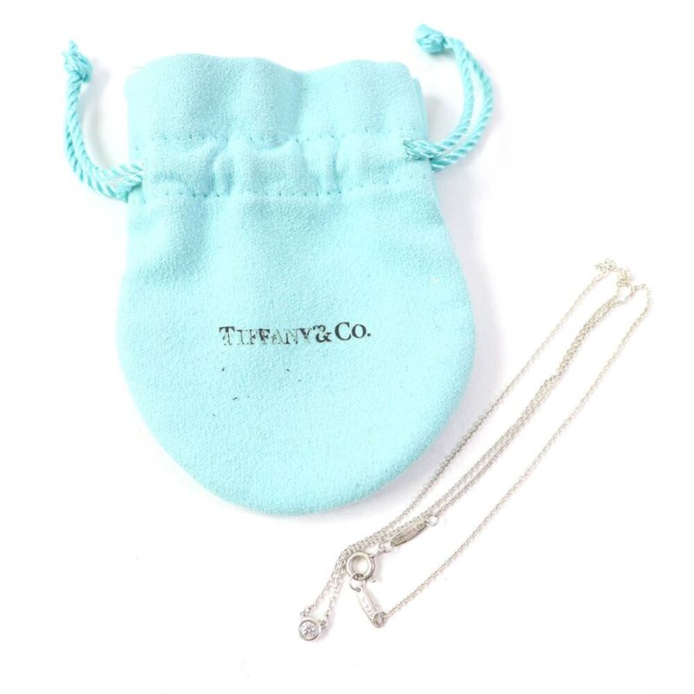 Tiffany & Co El Saperetti 1P Diamond Necklace SV925 - Picture 2 of 3